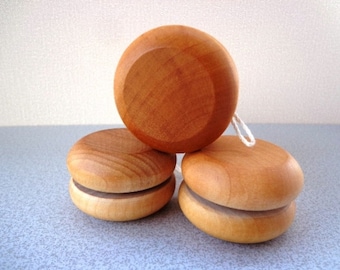 Wood YO-YO - Party Favor - Hand Polished - All Natural - Eco Friendly Kids Toy