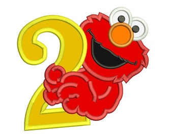 Download Elmo Face Embroidery Design File 5x7, Sesame Street ...