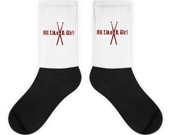 Hit Like A Girl female drummer socks