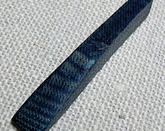 Custom Blue Denim Laminate Scales for Austin