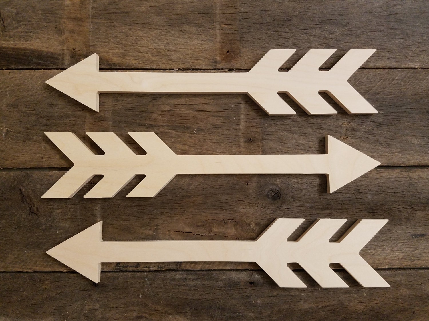 Wooden Arrow Rustic Wooden Arrow Arrow Wall Art Native