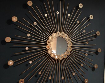 STARburst Mirror, Sunburst Mirror Wall Sparkle, 30"/35"