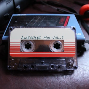 Awesome mix vol. 1 tape! Guardians of the Galaxy Soundtrack!