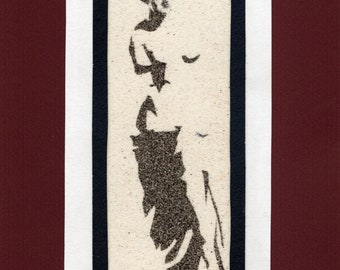 Natural sand painting 24x18 cm Statue Aphrodite of Milos, Venus de Milo