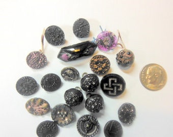 Vintage Buttons- 20 assortment