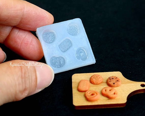 Dollhouse Miniature Food Mold Miniature Cookies Biscuits Mold