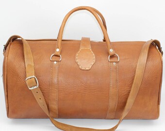 SALE !Travel bag,Weekender,leather backpack, leather duffle bag, weekender bag from leather, gym bag, cabin bag leather, vintage style