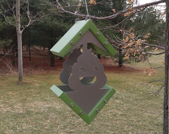 Poo Emoji Bird Feeder Kit