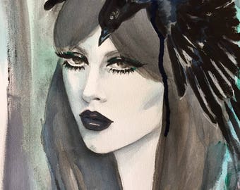 Original Painting Witch Inspiration