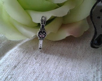 set of 5 charms "shows" silver