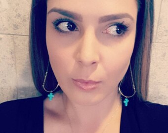 Cross Earrings - Celebrity Cross Earrings - Cross Earrings