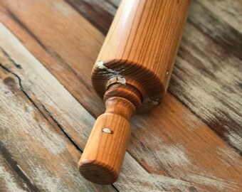 Wooden Rolling Pin | Vintage Rolling Pin