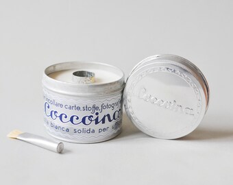 Coccoina Italian starch glue almond scent scrapbooking glue adhesive eco friendly natural