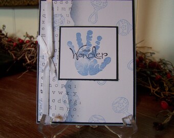 New Baby Boy Greeting Card