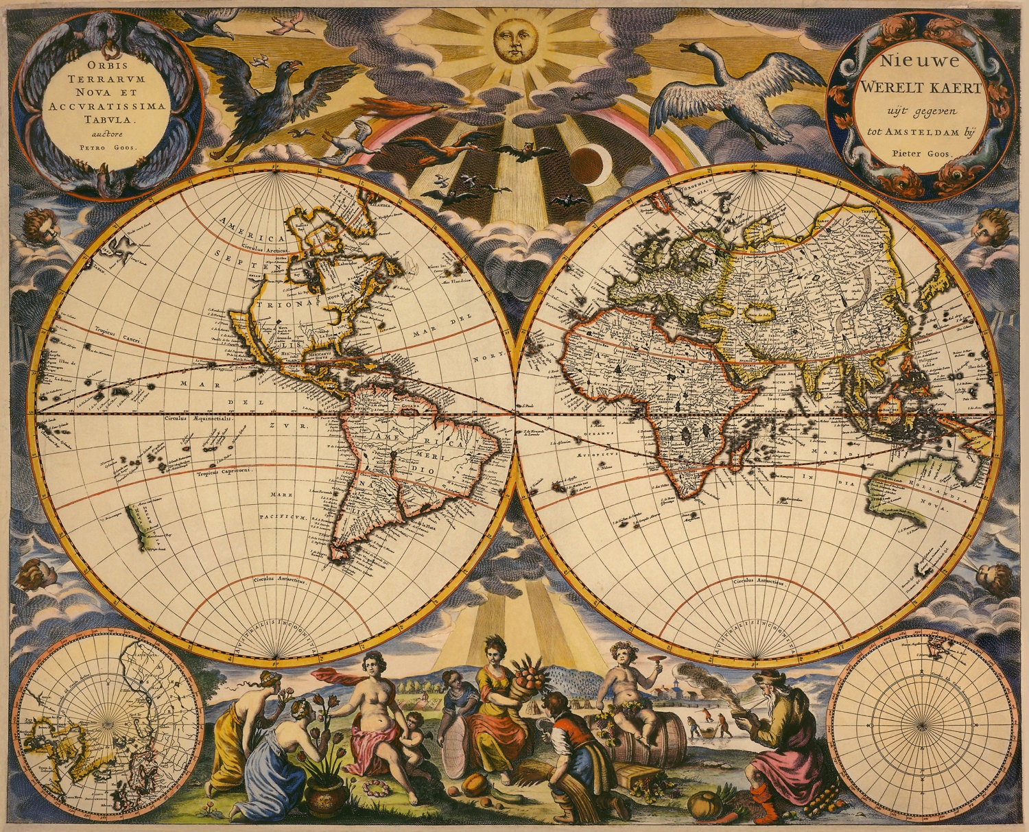 Mapas Históricos Mundo Antiguo Mapa Mapa Del Mundo Antiguo