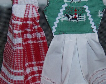 Dish Towel Dress for stove Handmade New