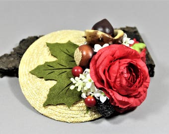 Hat/Headpiece/fascination "Autumn Dream"