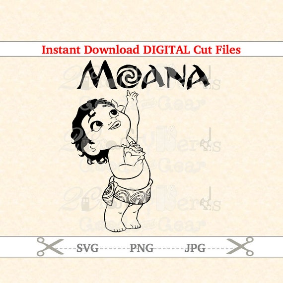 Free Free 250 Silhouette Baby Moana Svg Free SVG PNG EPS DXF File