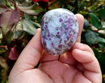 Rubellite in quartz C1