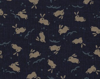 Japanese indigo blue bunnies