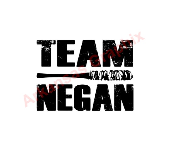 The Walking Dead "Team Negan" Decal 4"-9"