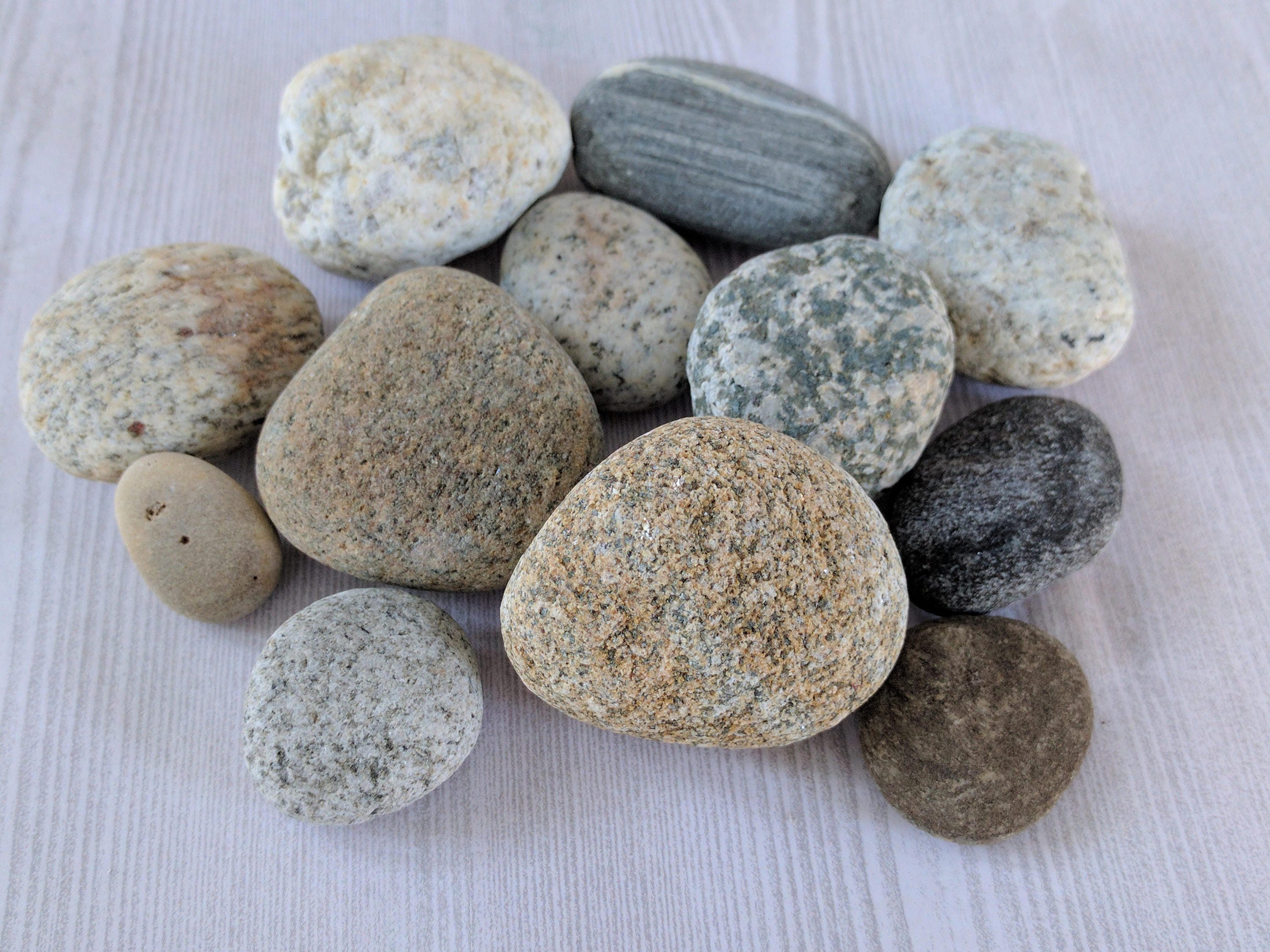 Round Beach Rocks Round Stones Round Rocks Beach Pebbles Craft