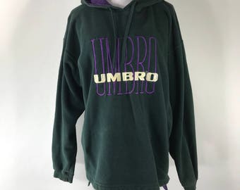 umbro green sweatshirt