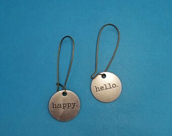 Happy Hello earrings