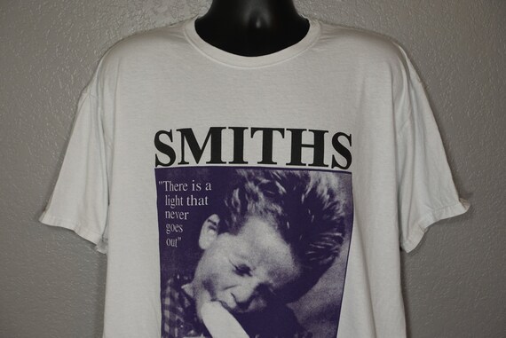 90's RARE Smiths - There is a Light That Never Goes Out - Le Tout Nouveau - Smiths Vintage T-Shirt
