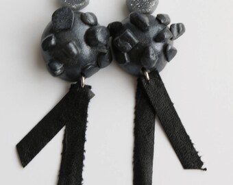 The Gravel Polymer Clay Earrings