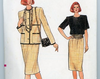 Vintage Vogue Sewing Pattern - 9503 ca.1986 - Uncut - Factory Folded