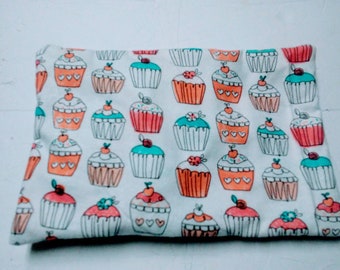 Heat Therapy Corn Bag, Microwave Corn Bag, Microwave Heat Pack, Cupcakes Heat Pack, Therapeutic Corn Bag, Hot Cold Pack, Mother's Day Gift