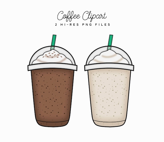 Coffee Clipart Iced Blended Coffee Clipart Mocha Java