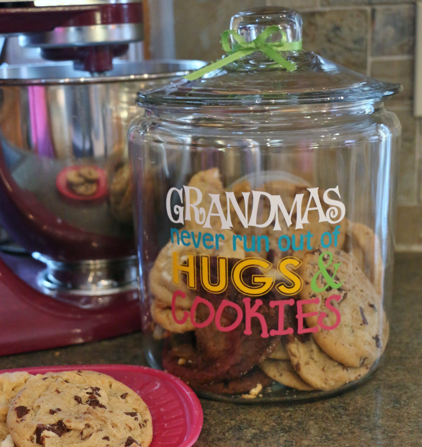 Download SVG / Grandma's Cookies / SVG cookie jar design / Grandmas