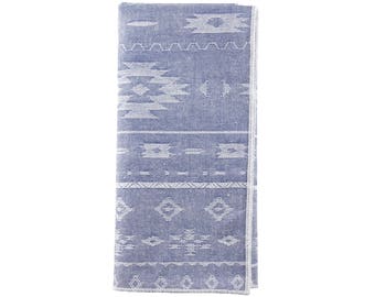 Western Chambray Pocket Square