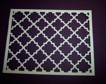 Fancy Background Die Cuts Set of 4