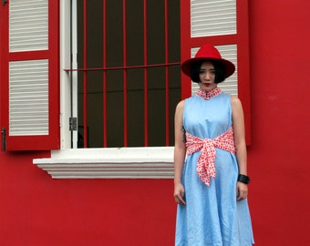 Shan Qipao Blue