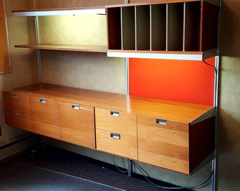 George Nelson CSS wall unit for Herman Miller. *estimated shipping