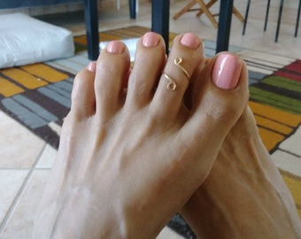 Gold Filled Toe Ring//Gold Rings//Summer Rings//Handmade Jewelry