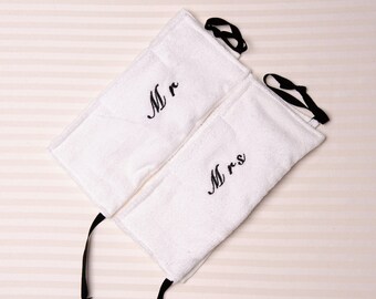 Mr. and Mrs. wash cloth Prefect wedding gift Bridal Collection