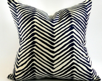 Quadrille Alan Campbell Zig Zag Pillow Cover