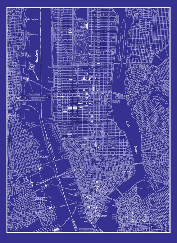new york city map 1944 new york city manhattan street map