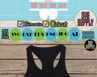 Easter Bunny SVG, Cute Bunny Monogram Cut File vinyl decal for silhouette cameo cricut iron on transfer on mug shirt fabric design