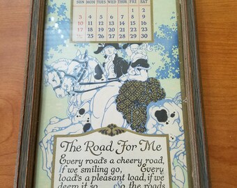 Perpetual Motto Calendar - Vintage #37