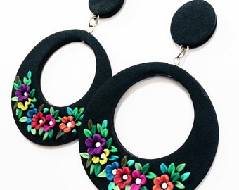 Flamenco earrings 6 sizes.