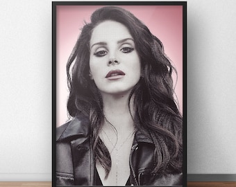 Lana Del Rey Framed Art Print