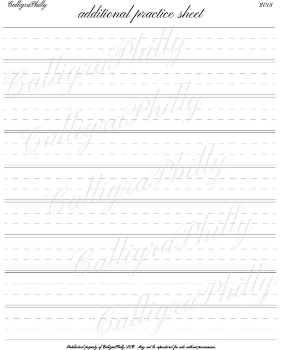 Calligraphy Alphabet Practice Sheets Pdf Calligraphy Handwriting Alphabet Calligraphy Is A Visual Art Related To Writing Bmp My