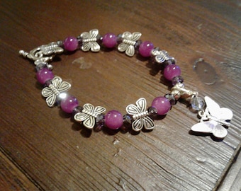 Butterfly Purple Bracelet