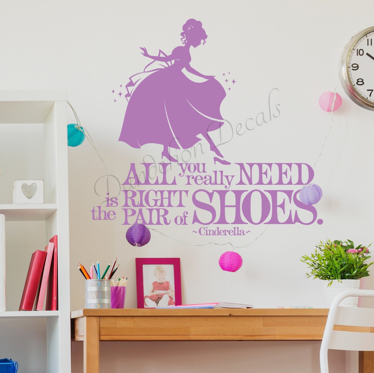 Cinderella Wall Decal All You Really Need Is The