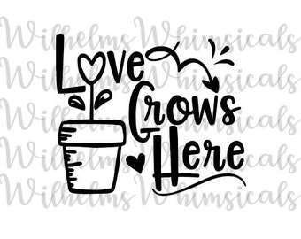 Love grows here | Etsy
